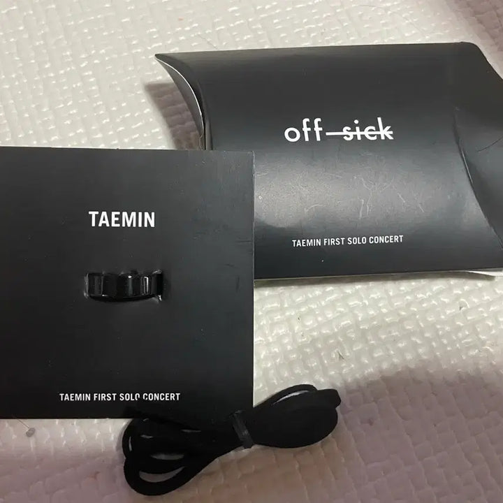 [BUNJANG] SHINee Taemin Off-Sick Solo Concert Ring / 샤이니 태민 off-sick 솔로콘 반지