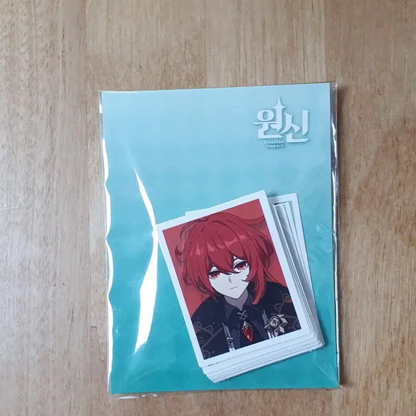 [BUNJANG] Genshin Cafe Proof Photo Set Vol. 1 Mondstadt Characters / 원신 카페 증명사진세트v.1 몬드 다이루크 클레 케이아 벤티 등