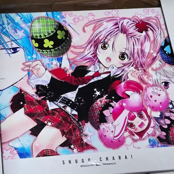 [BUNJANG] Garnet (Scarlet) Canvas Board - Original Art / 캐릭캐릭체인지 원화 캔버스보드(알마비앙카)