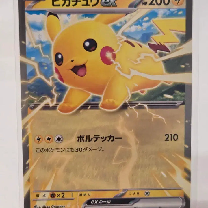 [BUNJANG] Pokemon Card Pikachu ex MP1 006/023 My First Dump Set (Japanese Edition) / "포켓통통"[일판/일본판] 포켓몬 카드 피카츄 ex / 마이퍼스트 덤프 세트 MP1 006/023
