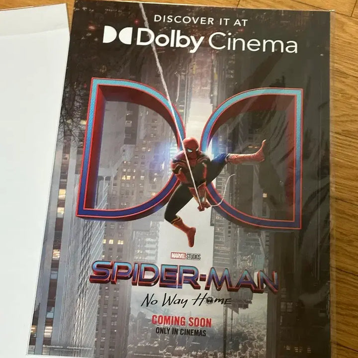 [BUNJANG] Spider-Man: No Way Home Dolby Cinema A3 Poster / 스파이더맨 노웨이홈 돌비 시네마 포스터 A3