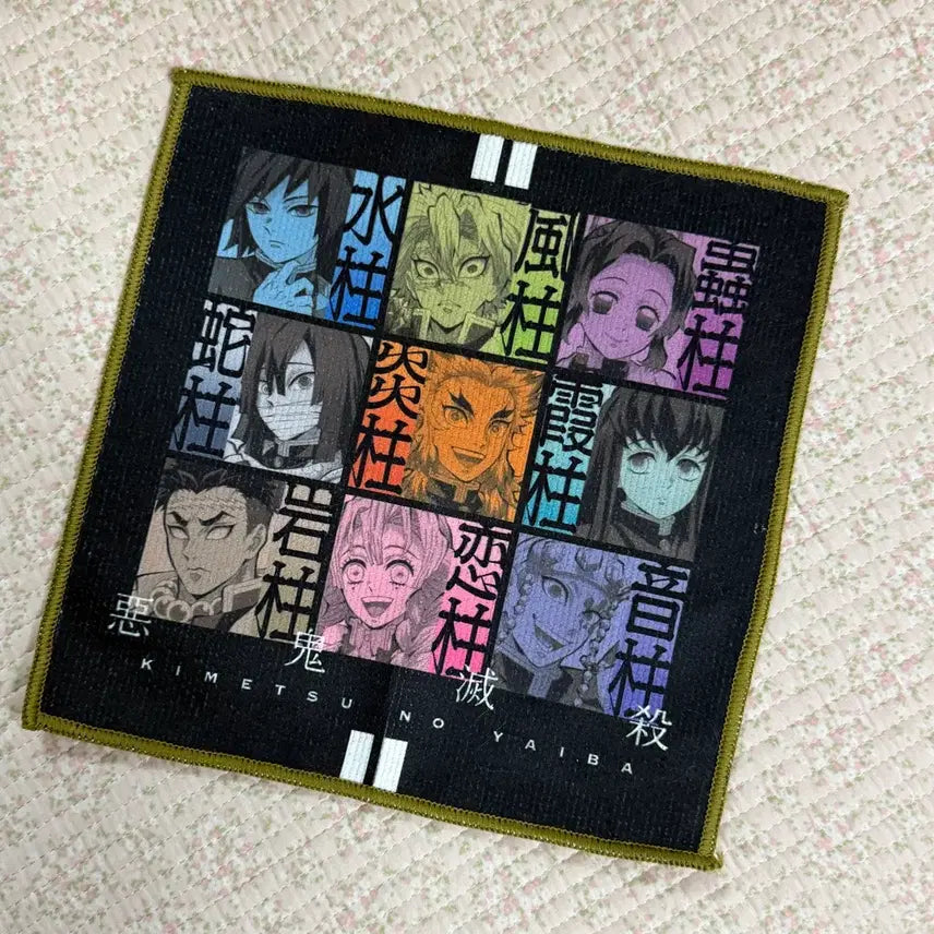 [BUNJANG] Demon Slayer Handkerchief / 귀멸의칼날 손수건 핸드타올