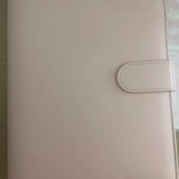 [BUNJANG] Macaron Binder Pink with Inserts / 마카롱 바인더 핑크 급처 속지대지포함