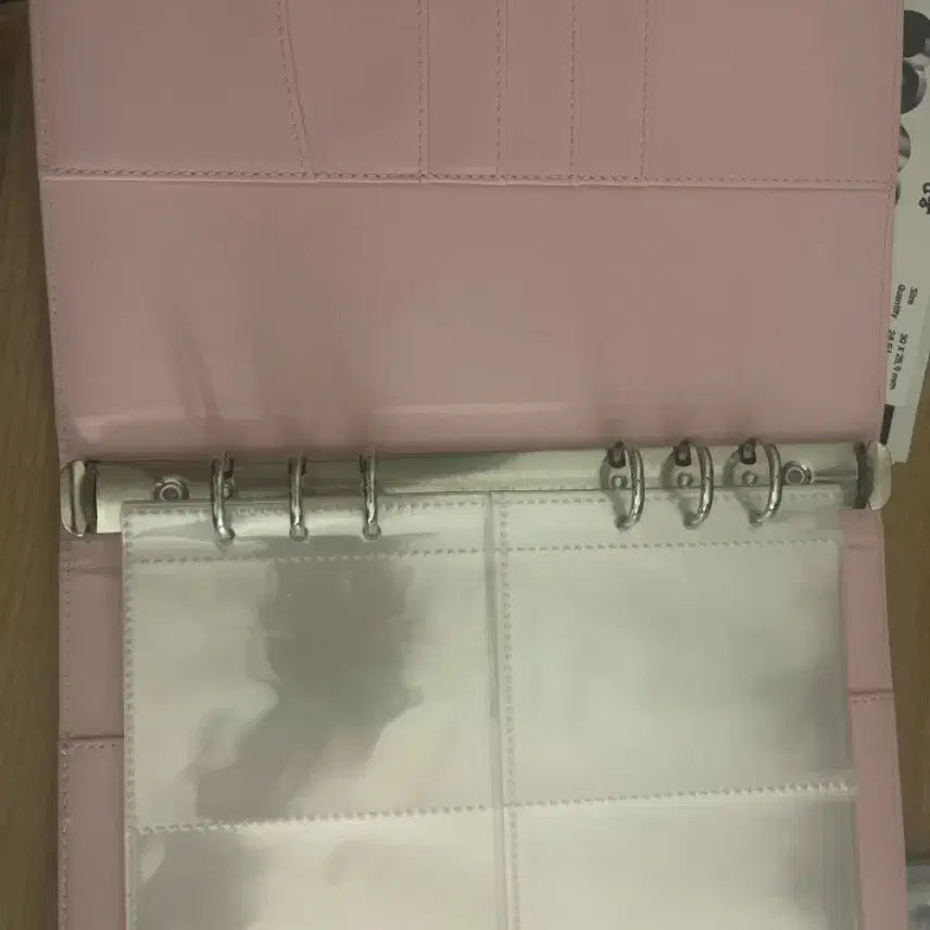 [BUNJANG] Macaron Binder Pink with Inserts / 마카롱 바인더 핑크 급처 속지대지포함