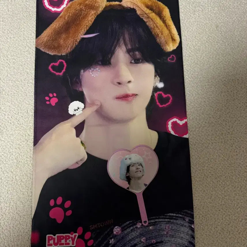 [BUNJANG] RIIZE Anton Mini Uchiwa + Fan Card Bundle Set / 라이즈 앤톤 미니 우치와 + 슬로권 일괄 양도