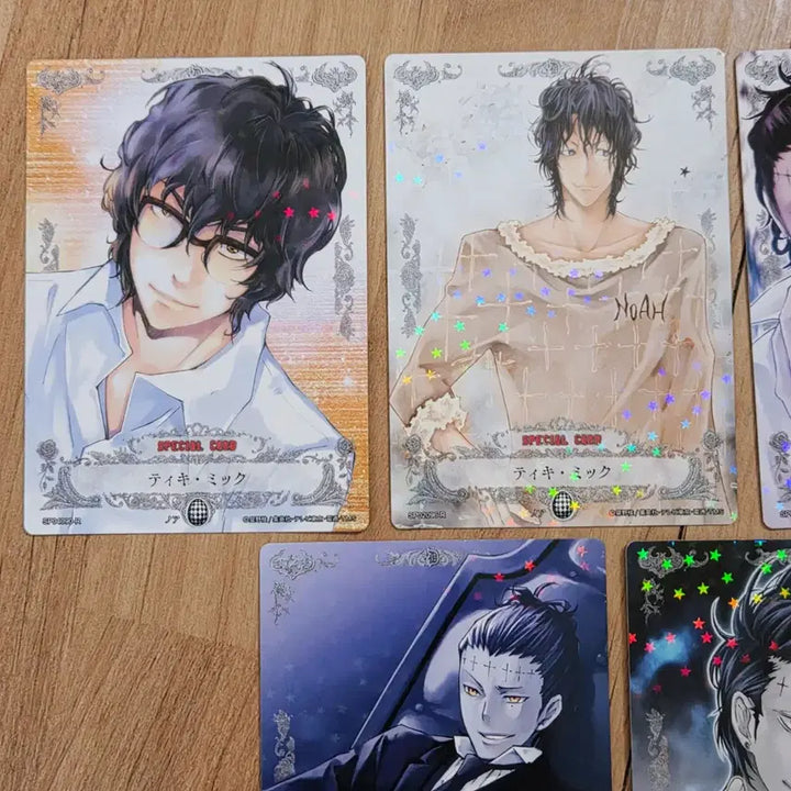 [BUNJANG] D.Gray-man Tiki Trading Card Set (5 Types) / 디그레이맨 티키 트레이딩카드 5종