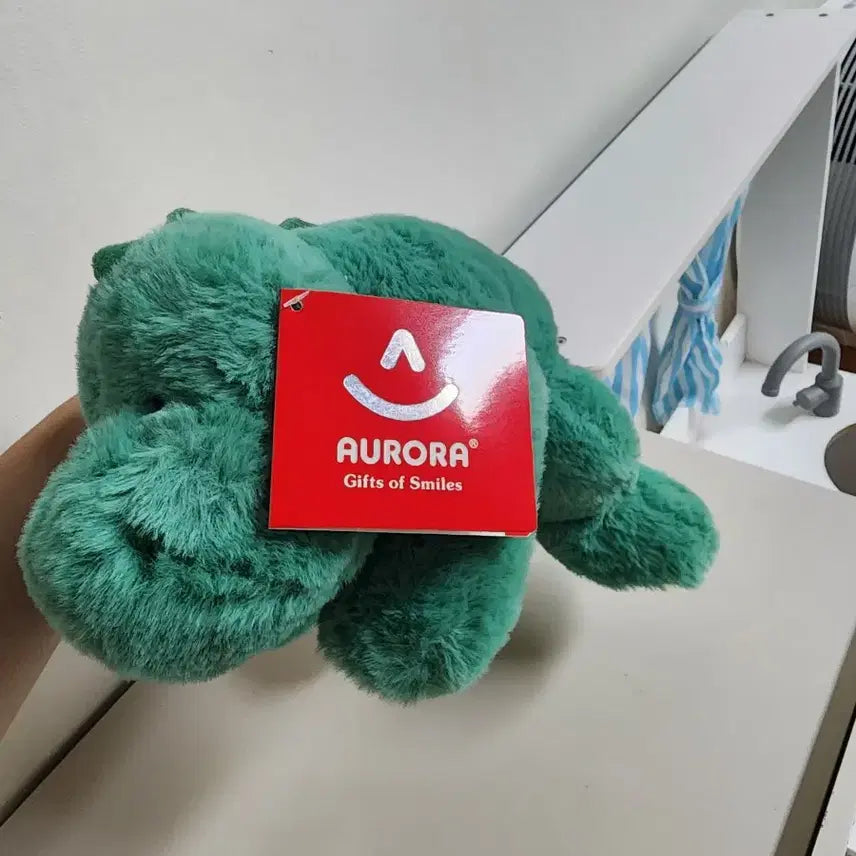 [BUNJANG] Aurora Plush Dinosaur Toy (Green, New) / aurora 인형 공룡 인형 녹색 새상품