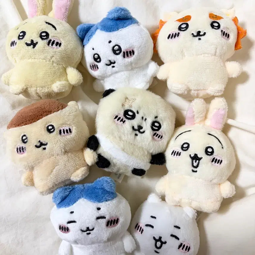 [BUNJANG] Chiikawa Osuwari Plush Doll Set / 치이카와 앉은누이가챠 오스와리 1탄2탄 누이구루미