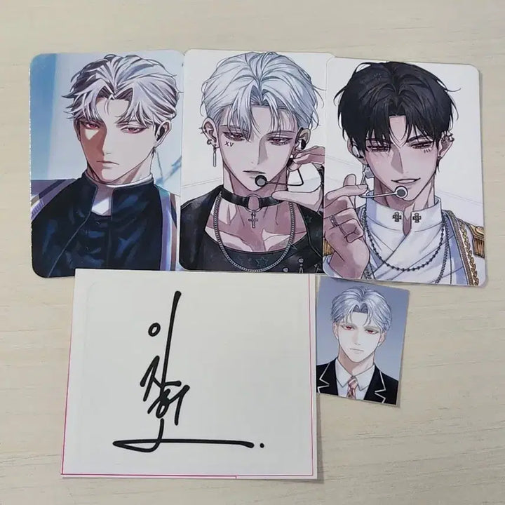 [BUNJANG] GyeDamGyeDam Lee JaHeon Lucky Draw Photocard and Photo Set / 괴담출근 괴담돌찍 이자헌 전프레 럭드 포카 증사 싸인