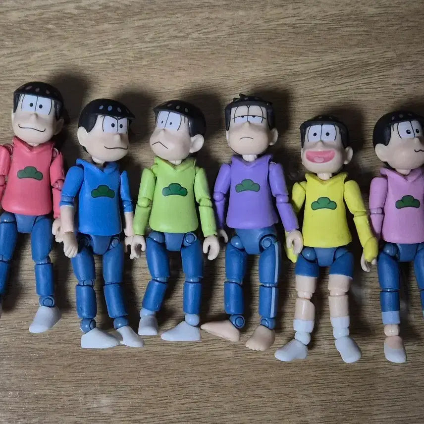 [BUNJANG] Osomatsu-san Rement Petit Pose Figure Set (6 Types) / 오소마츠상 리멘트 쁘띠포즈 피규어 6종세트