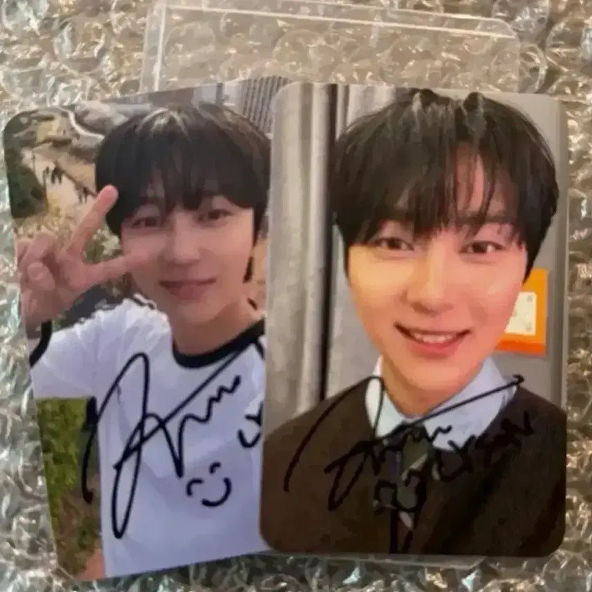 [BUNJANG] Listen Autographed Photocard Bundle Set / 가수 리슨 친필 사인 포카 일괄 260521