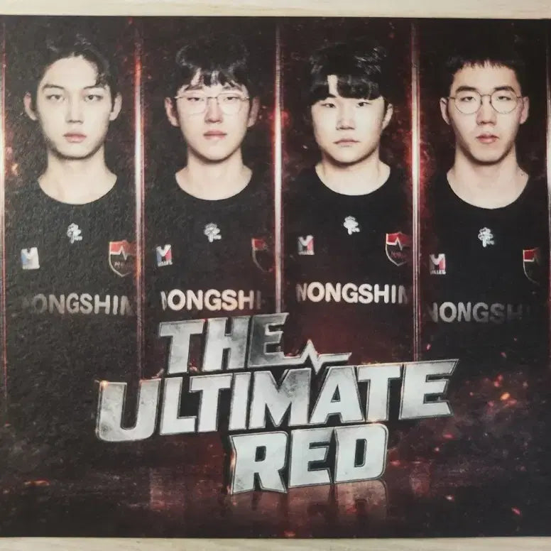[BUNJANG] Nongshim Red Force Scout Signed Postcard / 농심 레드포스 스카웃 사인 엽서