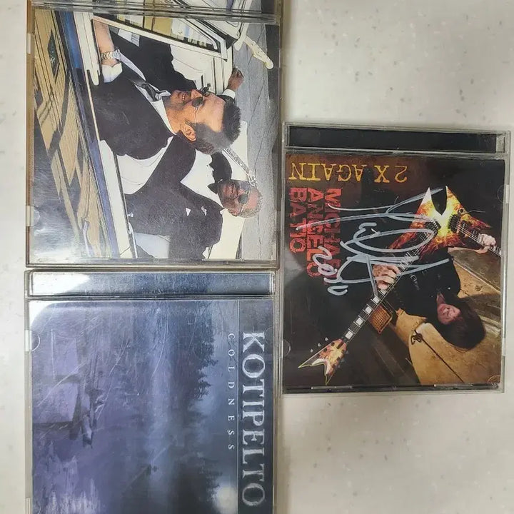 [BUNJANG] Michael Angelo Batio KOTIPELTO Eric Clapton B.B. King Autographed CD Bundle / CD앨범3장