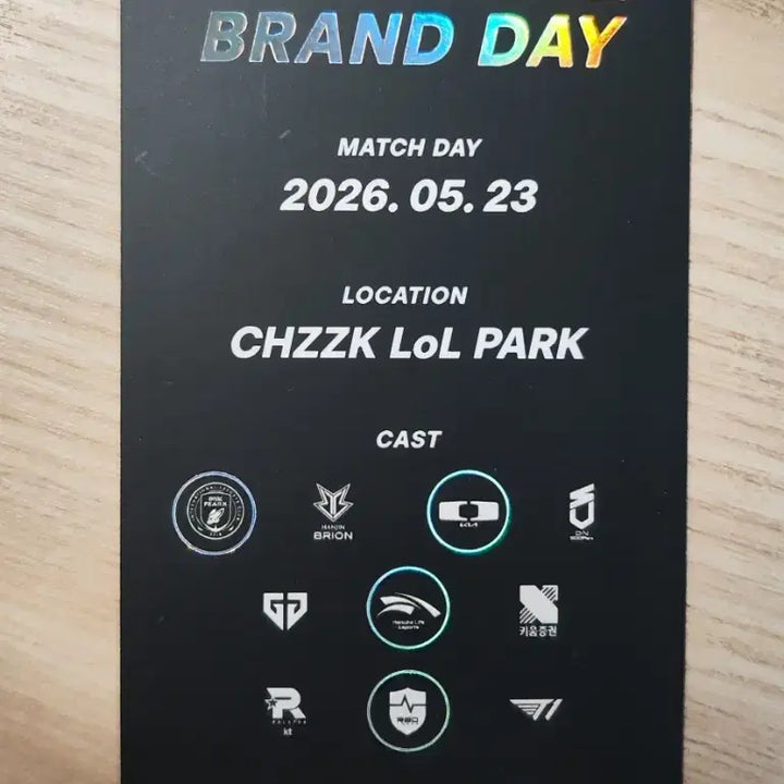 [BUNJANG] LCK League of Legends Championship Ticket / LCK 카스 티켓 원딜 botlane