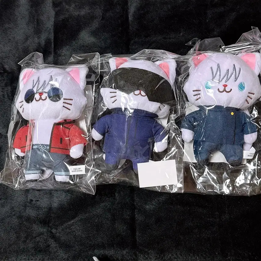 [BUNJANG] Jujutsu Kaisen Gojo Cat Plush Bundle Set / 주술회전 고죠 네코 누이 일괄 판매