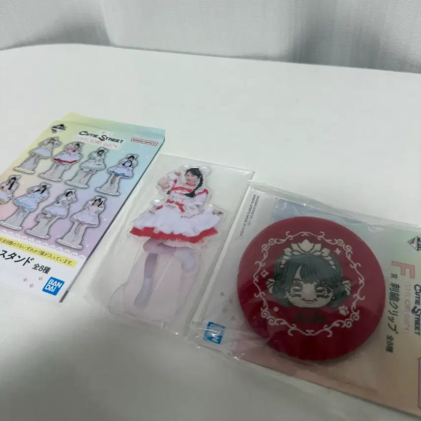 [BUNJANG] Cutie Street KUTO Sano Aika Acrylic Stand &amp; Badge Set / 큐티스트리트 큐스토 사노 아이카 아크릴 스탠드 굿즈 뱃지 세트