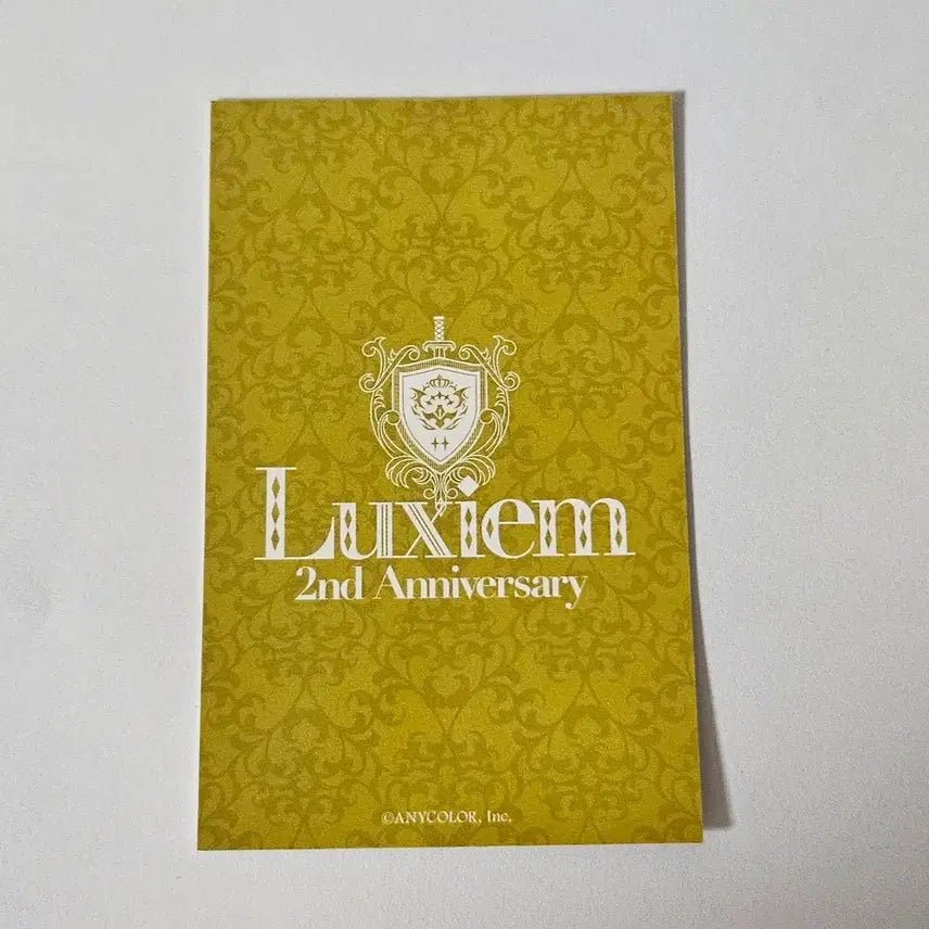 [BUNJANG] Nijisanji Luxiem Luka Kanashiro 2nd Anniversary Photocard / 니지산지 럭시엠 루카 카네시로 2주년 포토카드