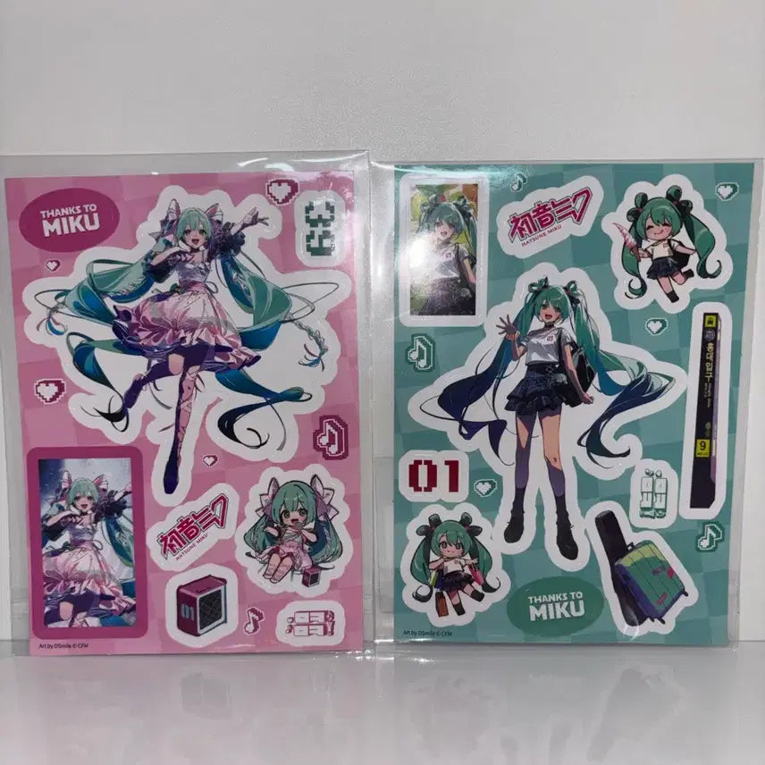 [BUNJANG] Hatsune Miku Kanshasai Sealed Sticker Set / 하츠네미쿠 감사제 미개봉 스티커