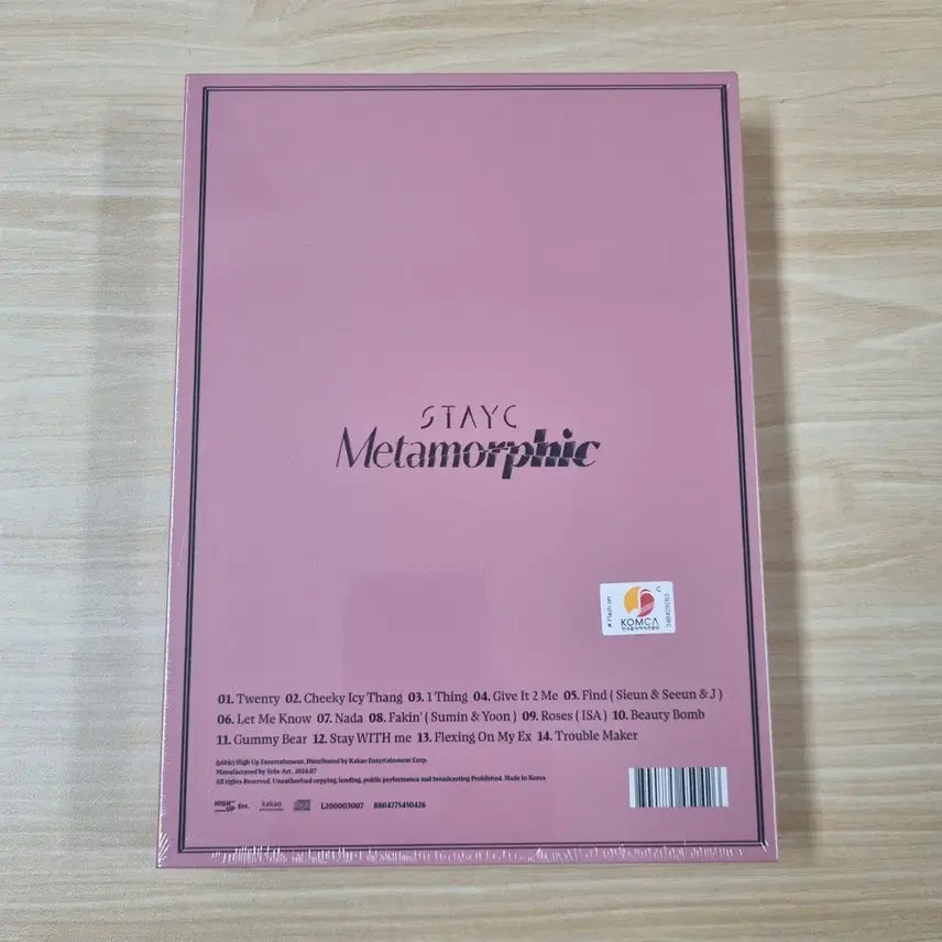 [BUNJANG] STAYC Metamorph 1st Album Sealed / 스테이씨 STAYC 메타모르피 메타모르피크 미개봉 앨범