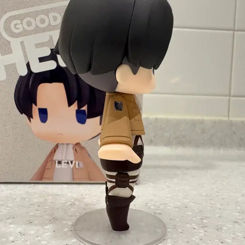 [BUNJANG] Attack on Titan HelloGoodsmile Levi Figure / 진격의 거인 헬로굿스마일 리바이