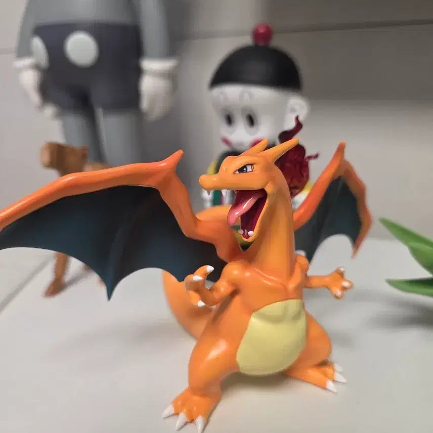 [BUNJANG] Pokemon Charizard Resin Figure (Wing Repair) / dm 리자몽 단품 날개 순접 포켓몬 레진