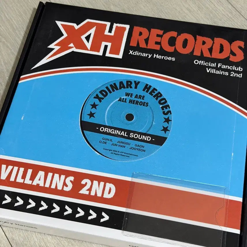 [BUNJANG] Xdinary Heroes Villains 2nd Official Fanclub Goods / Xdinary Heroes 엑스디너리히어로즈 엑디즈 빌런즈 2기 공식 팬클럽 굿즈