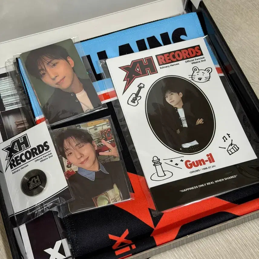 [BUNJANG] Xdinary Heroes Villains 2nd Official Fanclub Goods / Xdinary Heroes 엑스디너리히어로즈 엑디즈 빌런즈 2기 공식 팬클럽 굿즈