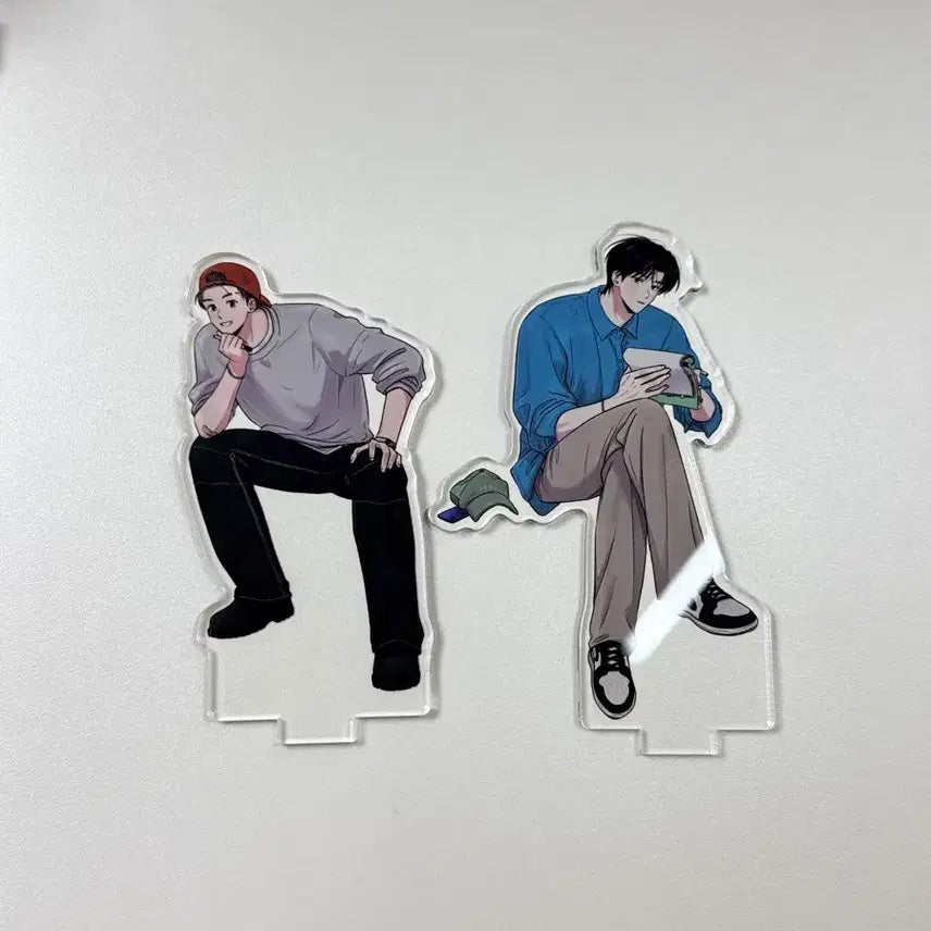 [BUNJANG] Open Company Day Couple Acrylic Standee 1995 Youth Report / 오픈컴퍼니데이 커플 아크릴 스탠드 1995청춘레포트 청레
