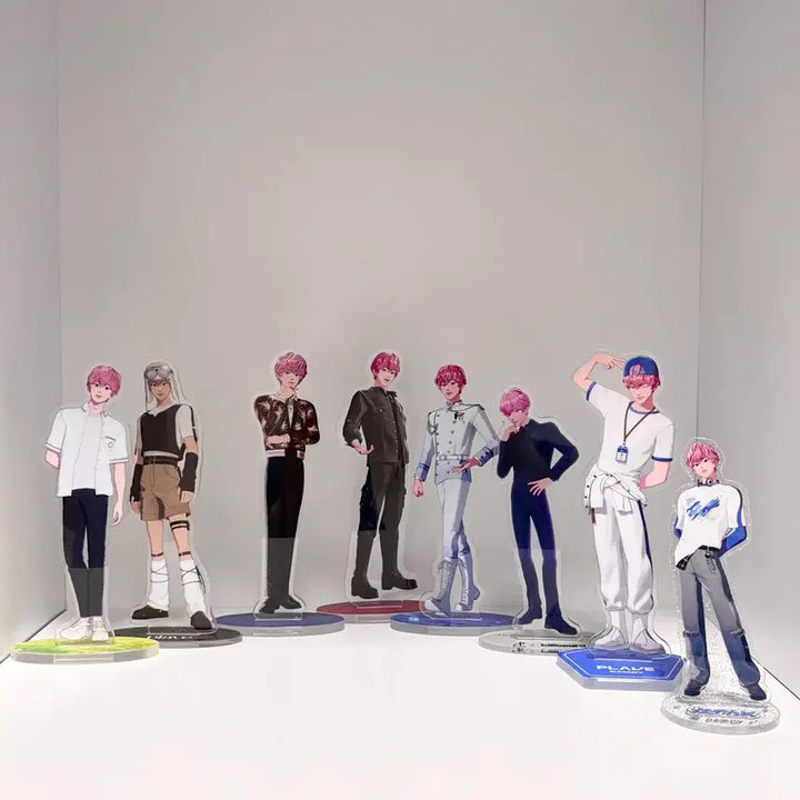 [BUNJANG] Plaive Bambi Acrylic Stand 8ea Bundle Set / 일괄)플레이브 밤비 아크릴스탠드 8개