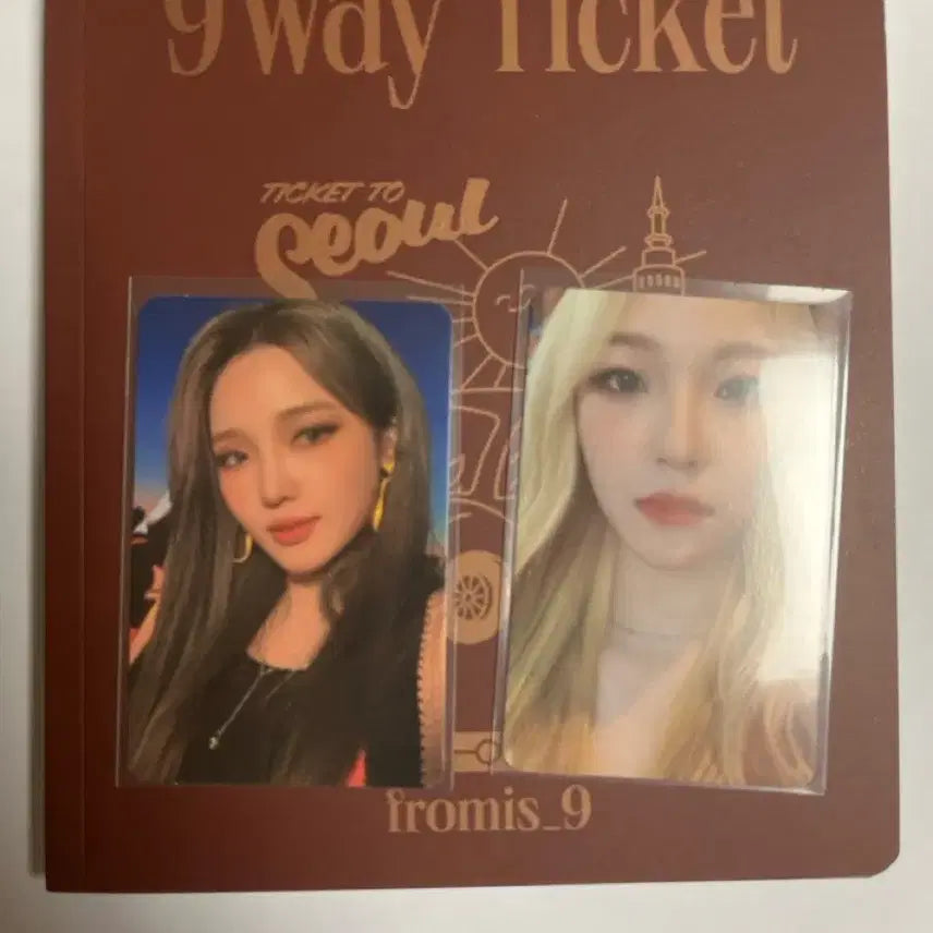 [BUNJANG] fromis_9 wego 9 Way Ticket Album Seoyeon Chaeyoung / 프로미스나인 프나 위고 wego 앨범 9Way Ticket 노지선 백지헌(급처)