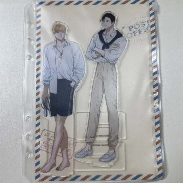 [BUNJANG] Second Echo "Black Guardian" Polar Fox Acrylic Stand - Bundle Set / 스스 작가님 검은후견인 아크릴스탠드 북극여우 팝업 세컨드에코 일괄