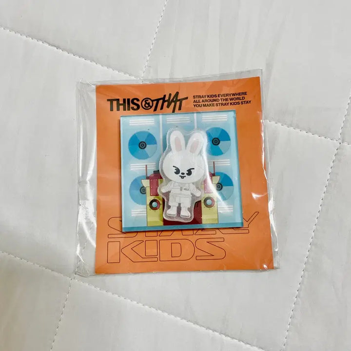 [BUNJANG] Stray Kids DISC&amp;THAT Lucky Draw Bang &amp; Green Magnet / 스키즈 디스앤댓 팝업 md 리빗 뱅글 마그넷