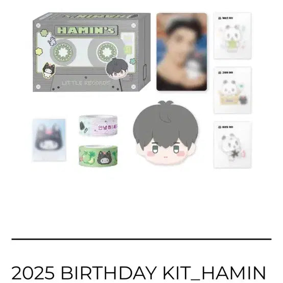 [BUNJANG] Hamin 2024 2025 Birthday Kit + Pop-up Card / 하민 2024 2025 생일키트 + 팝업 카드