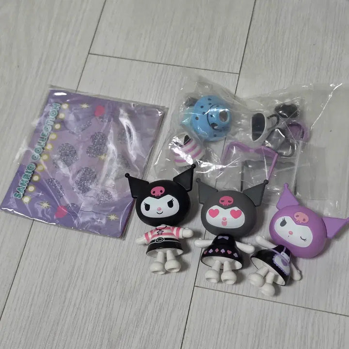 [BUNJANG] Kuromi Dress-Up Collection Figure Set / 고전 쿠로미 드레스업 컬렉션 피규어 세트