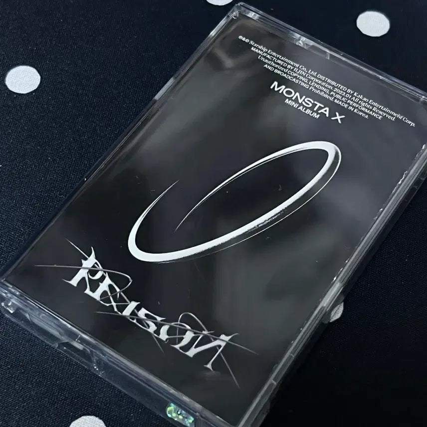 [BUNJANG] MONSTA X Reason Ver. A Cassette Tape / 몬스타엑스 리즌 뷰라 카세트 테이프