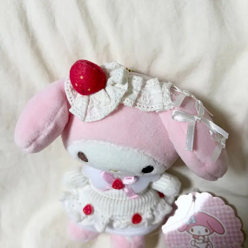 [BUNJANG] My Melody Mymelo Groomy Shortcake Mascot / 마이멜로디 무뉴구루미 쇼트케이크 마스코트
