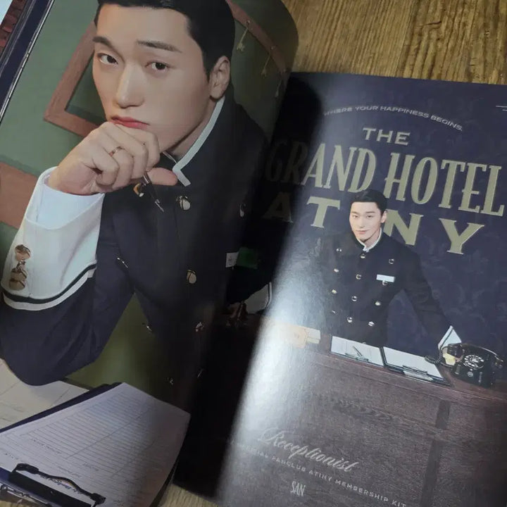 [BUNJANG] ATEEZ 6th Membership Photobook Photo Album / 에이티즈 6기 팬클럽 키트 포토북 화보집 멤버쉽 ateez grand hotel photo book 6 membership 공식 굿즈