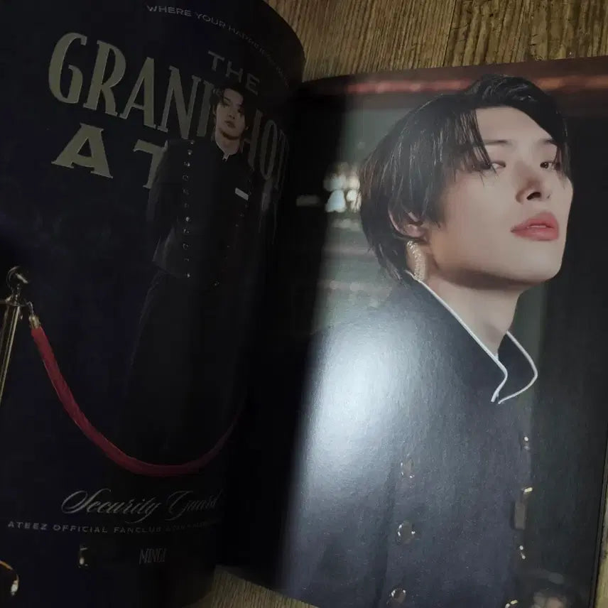 [BUNJANG] ATEEZ 6th Membership Photobook Photo Album / 에이티즈 6기 팬클럽 키트 포토북 화보집 멤버쉽 ateez grand hotel photo book 6 membership 공식 굿즈