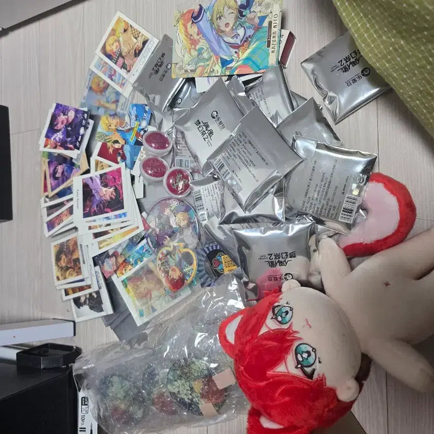[BUNJANG] Ensemble Stars Bundle Set Merchandise (Hiirro Rei Focus) / 앙상블 스타즈 굿즈 일괄 판매합니다.