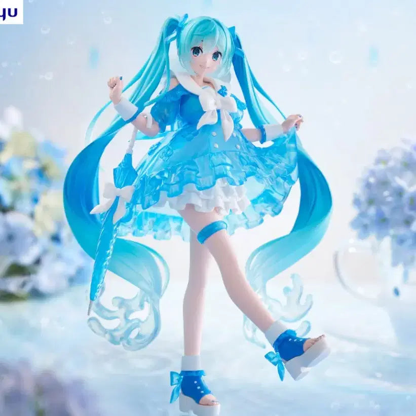 [BUNJANG] Trio-Try-iT Hatsune Miku Rainy Dance Figure (Sealed) / 미개봉)후류 보컬로이드 Trio-Try-iT 피규어 하츠네 미쿠 레이니 댄스