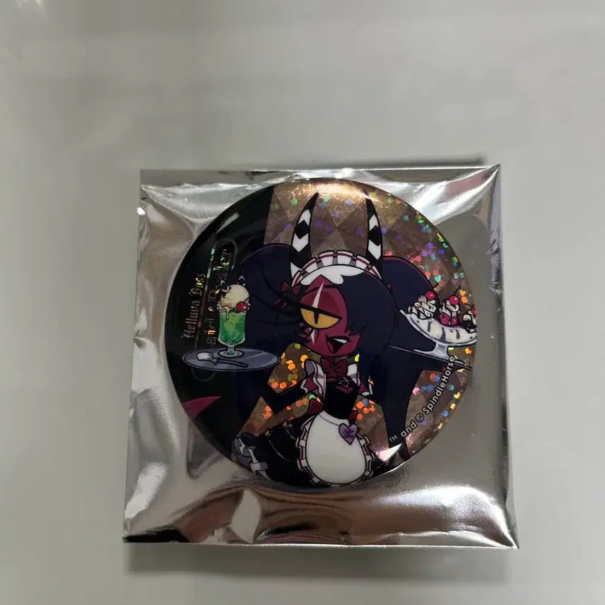 [BUNJANG] Helluva Boss Animate Cafe Can Badge / 헬루바보스 애니메이트 카페 캔뱃지