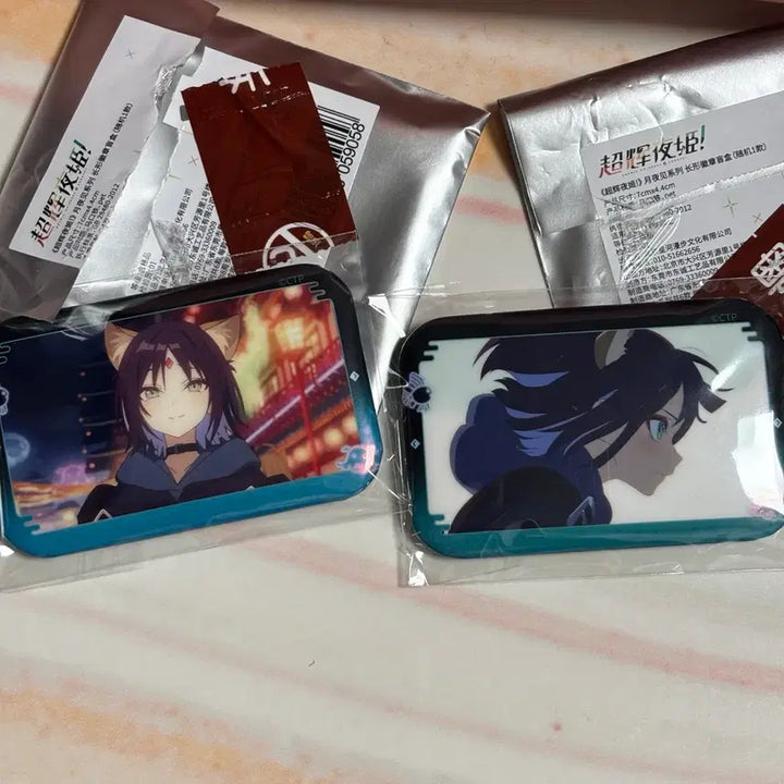 [BUNJANG] Kaguya-sama: Love Is War Iroha Square Can Badge Bundle Set / 초카구야공주 이로하 사각 캔뱃지 일괄