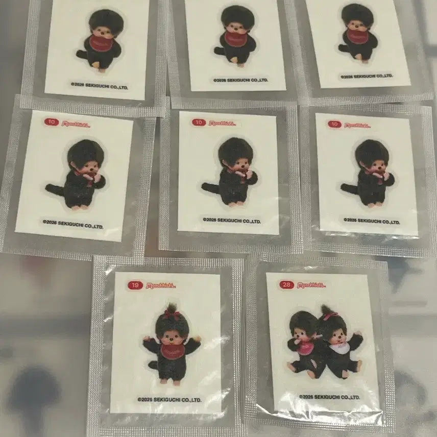 [BUNJANG] Monchhichi Ttibu Seal Trade / 몬치치 띠부씰 교환