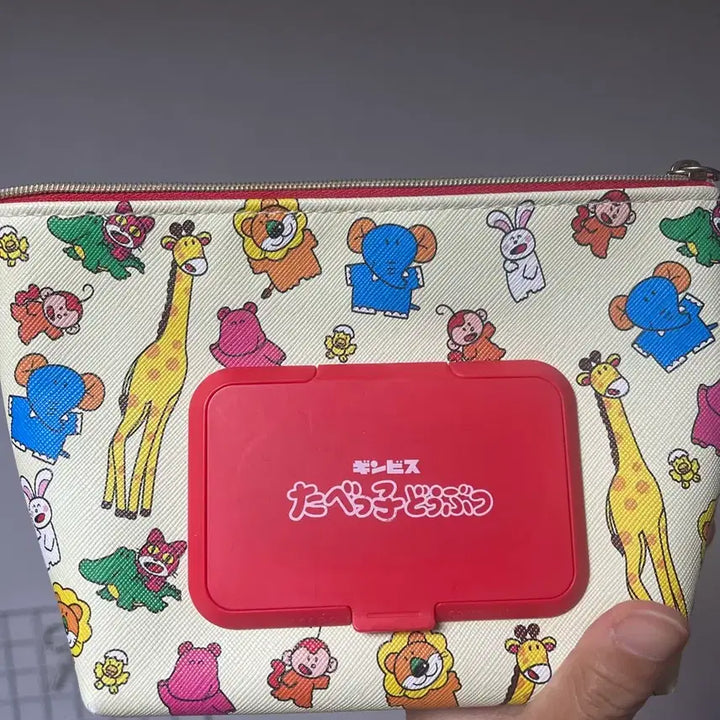 [BUNJANG] Tabekodoubutsu Portable Case Pouch / 타베코도부츠 휴대용 케이스 파우치