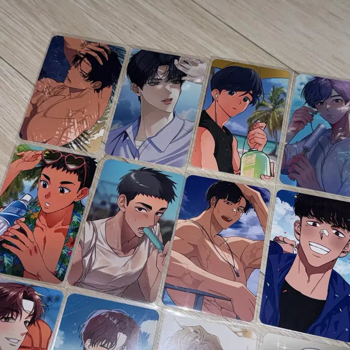 [BUNJANG] Garbage Time Jishin High School Summer Cafe Photocard Holder / 가비지타임 갑타 지상고 여름 카페 전프레