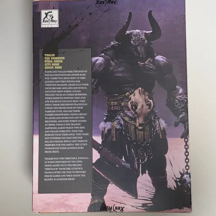 [BUNJANG] Xesray Fight for Glory Wave 4 Thales Figure / xesray 탈레스 1/12
