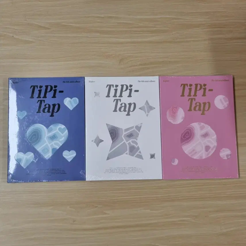 [BUNJANG] Kep1er TiPi-Tap Album 3 Version Set (Sealed) / 케플러 Kepler TiPi-Tap 미개봉 앨범 3종 세트