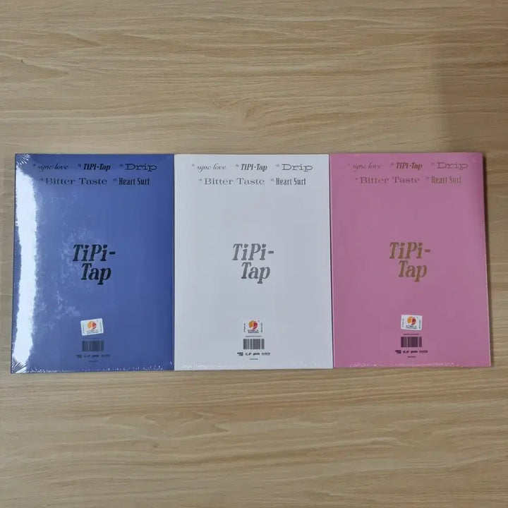 [BUNJANG] Kep1er TiPi-Tap Album 3 Version Set (Sealed) / 케플러 Kepler TiPi-Tap 미개봉 앨범 3종 세트