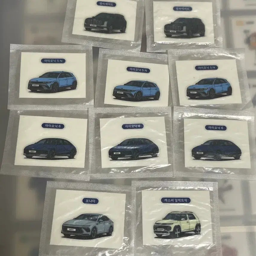 [BUNJANG] Bread Tag Sticker Collection / 현차는 빵빵 띠부씰 교환 구매