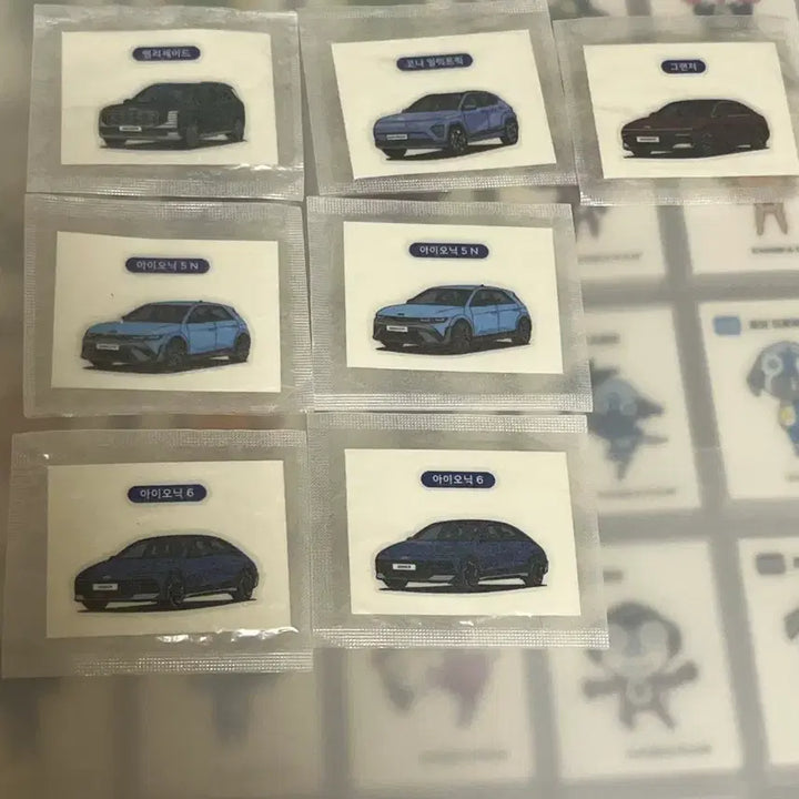 [BUNJANG] Bread Tag Sticker Collection / 현차는 빵빵 띠부씰 판매